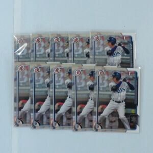 Lot of (10) 2015 Bowman Draft #197 Jake Cronenworth Rays 1st Bowman Prospect RC
